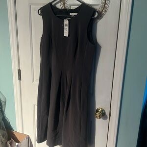 Sandra Darren A-line grey. Size 10, NWT